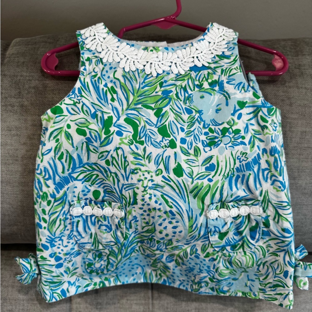 Lilly Pulitzer infant shift dress with bloomers NWOT